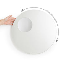 wall mirror neutrino - white