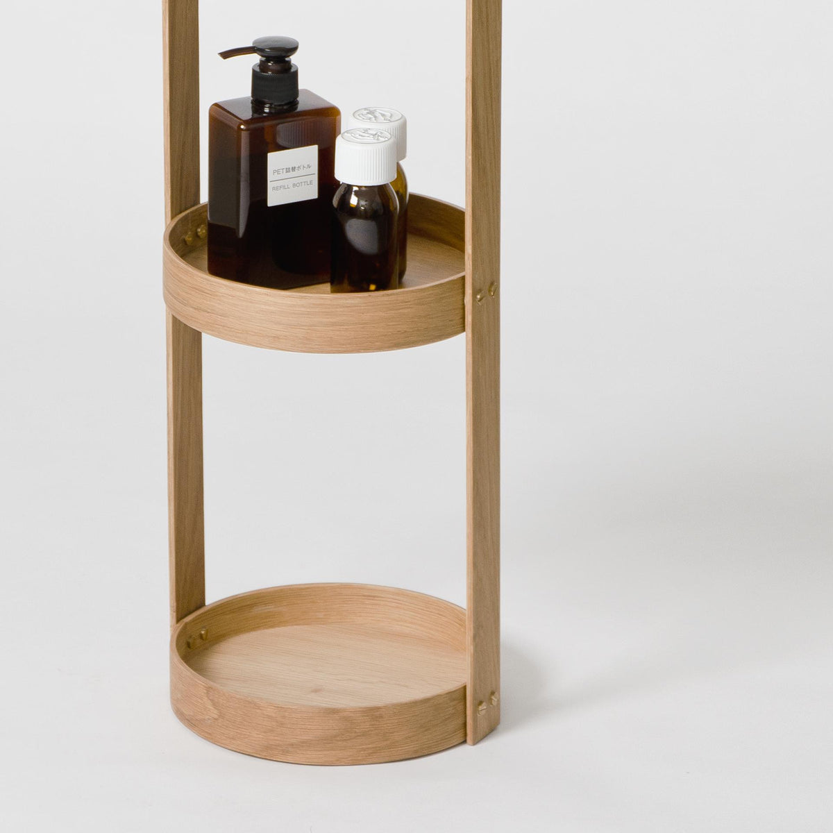 mezza caddy 4 tray - oak