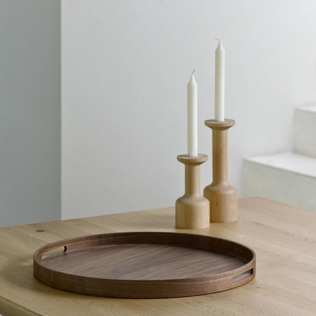 tray 450 busboy - walnut