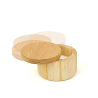 swing top pot - oak