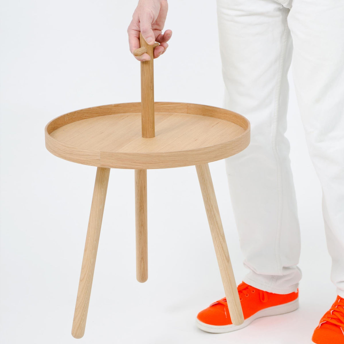 side table pick me up - oak