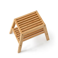 Stool seat bamboo