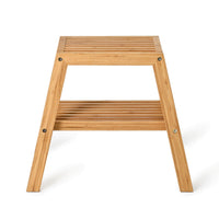 Stool seat bamboo