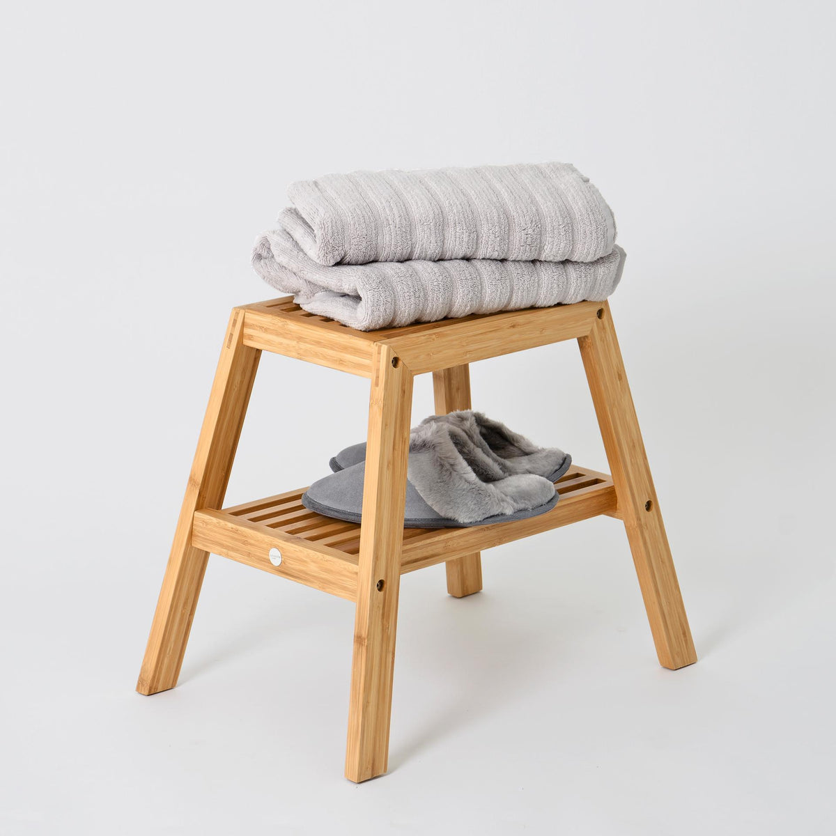 Stool seat bamboo