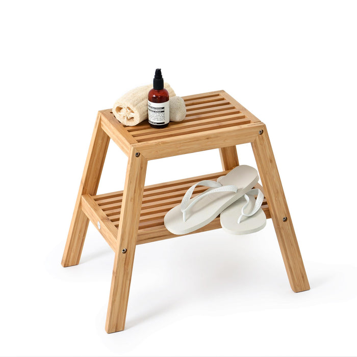 Stool seat bamboo