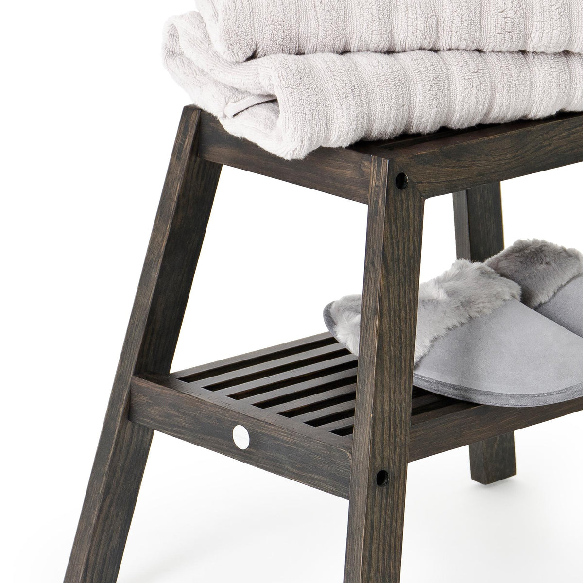 Stool seat dark oak