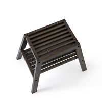 Stool seat dark oak