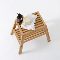 Stool seat oak