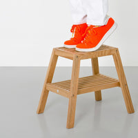 Stool seat oak