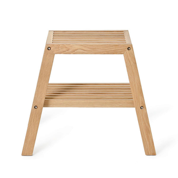 Slatted stool - oak – Wireworks