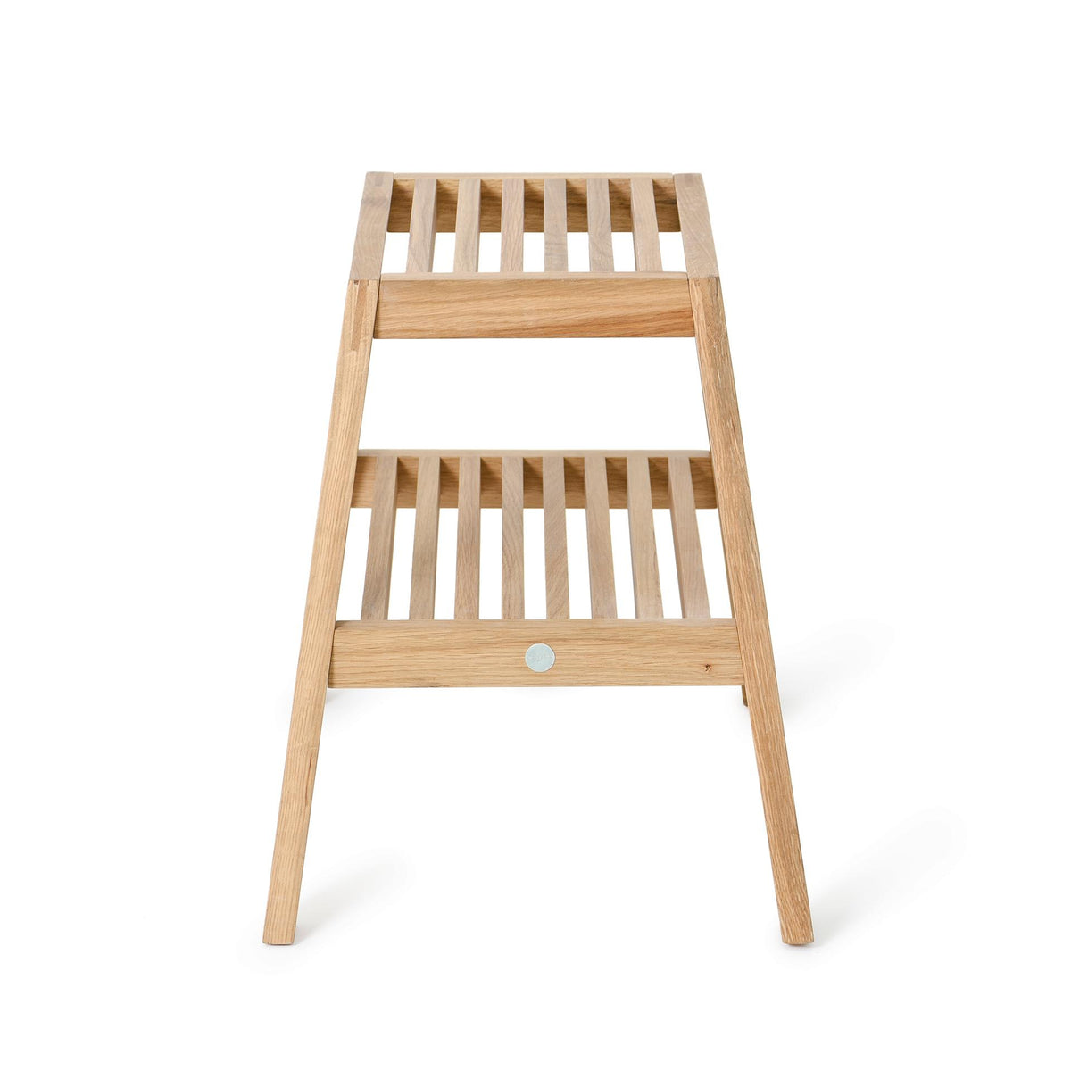 Stool seat oak