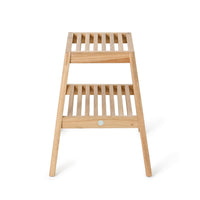 Stool seat oak