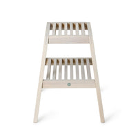 Stool seat oyster white