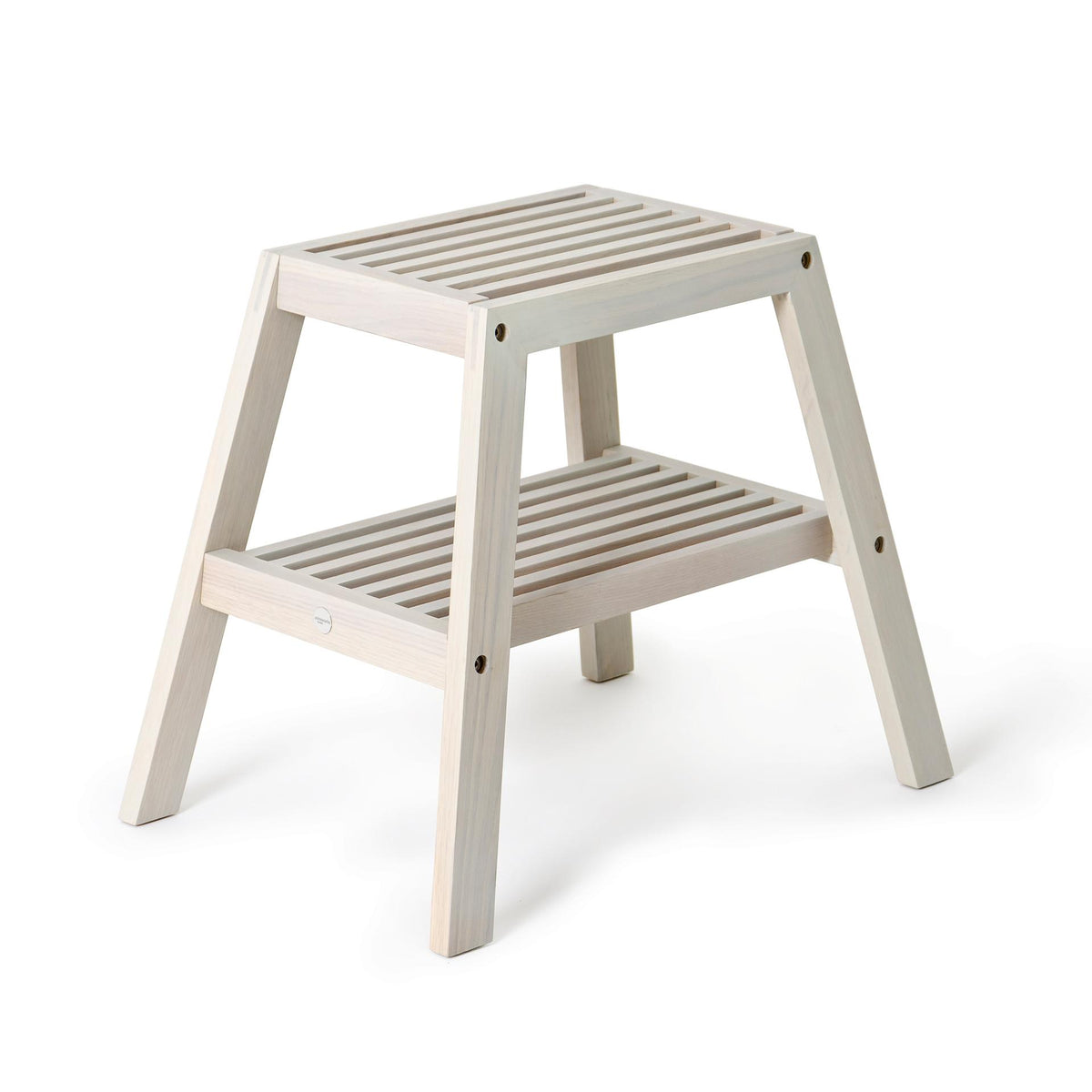 Stool seat oyster white