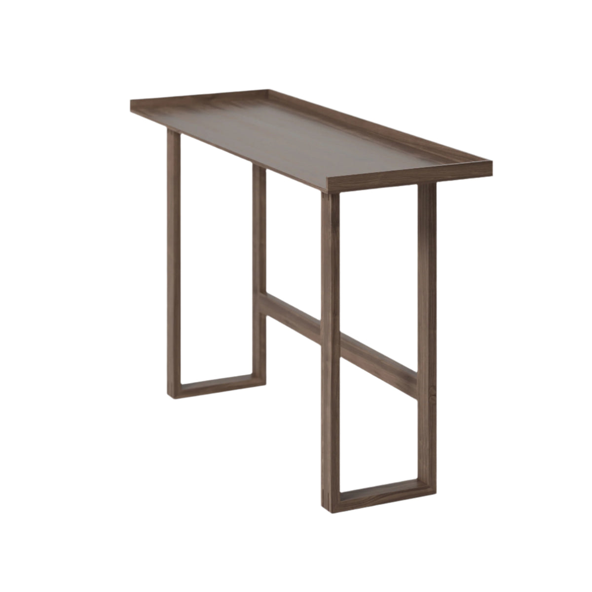 Desk 'Slim' walnut