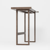 Desk 'Slim' walnut