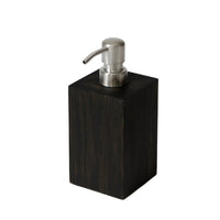 Soap pump 'Mezza' dark oak