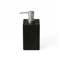 Soap pump 'Mezza' dark oak