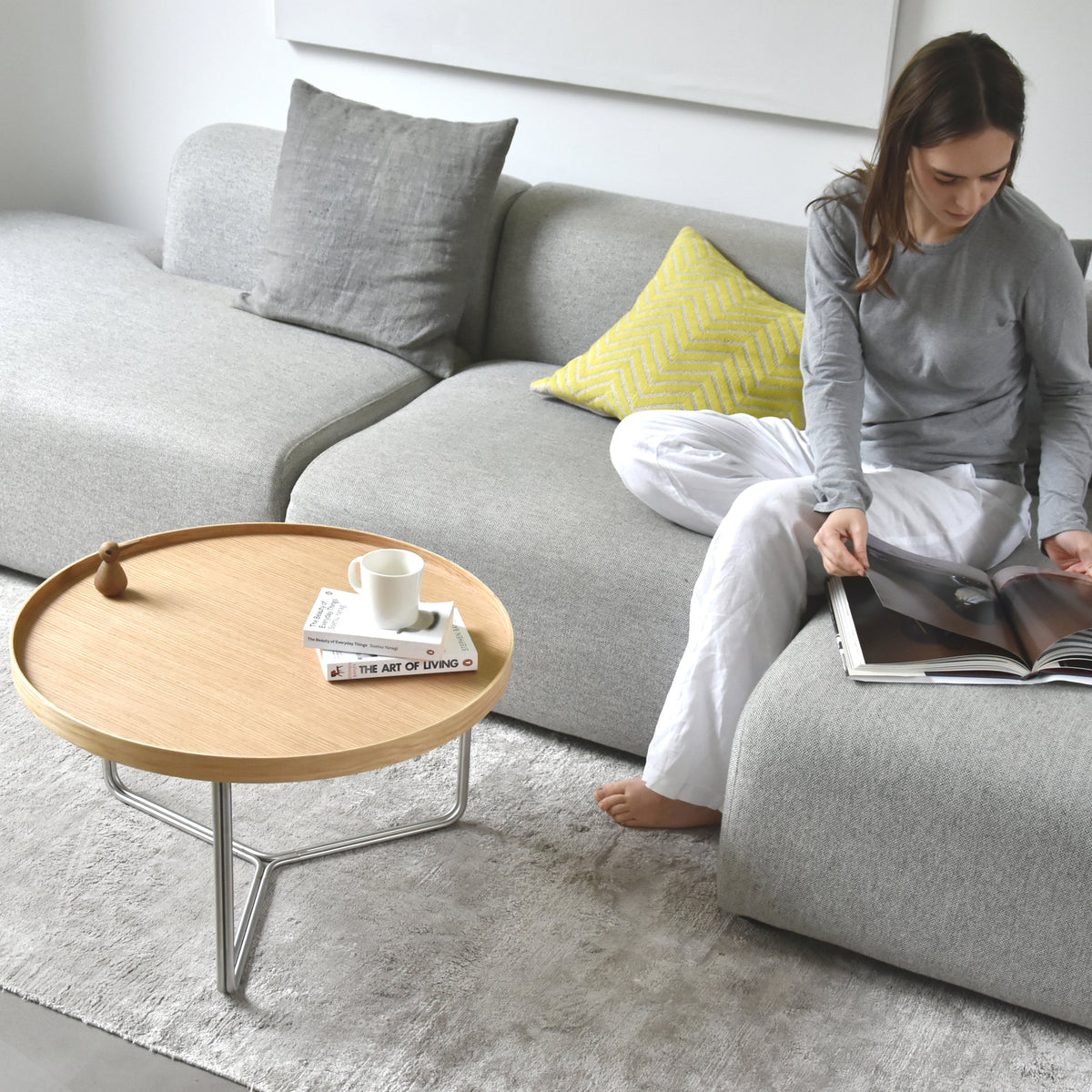 Coffee table 'DT66' oak