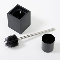 Toilet brush 'Cosmos' dark oak