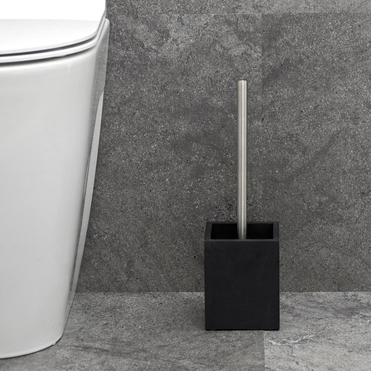 Toilet brush 'Cosmos' dark oak