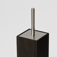 Toilet brush 'Mezza' dark oak
