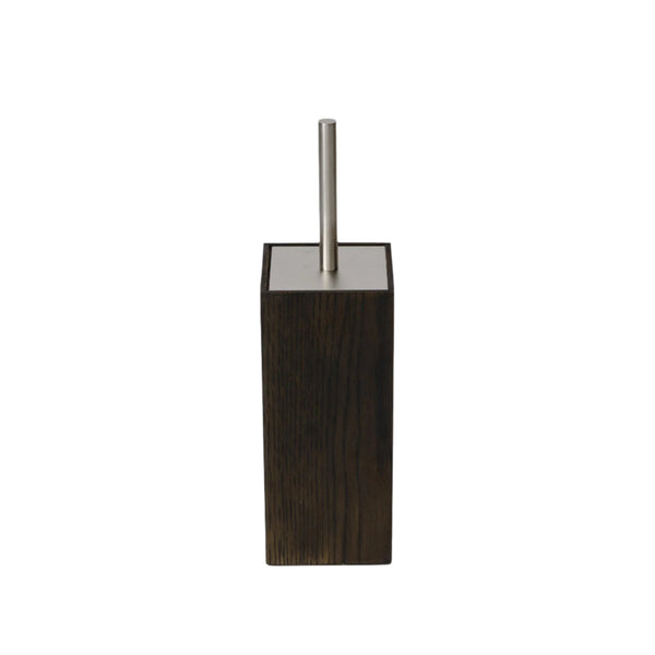 Toilet brush 'Mezza' dark oak