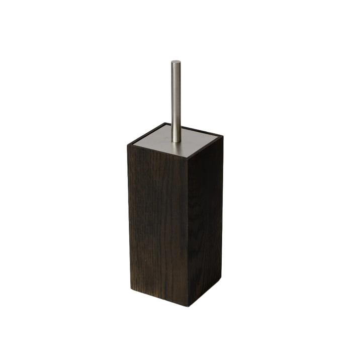 Toilet brush 'Mezza' dark oak