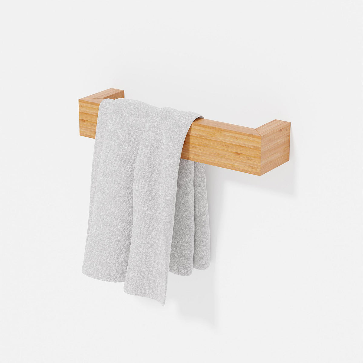 Hand towel rail 'Arena' bamboo
