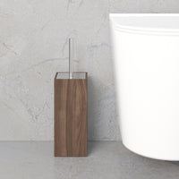 Toilet brush 'Mezza' walnut