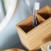 Toothbrush box bamboo