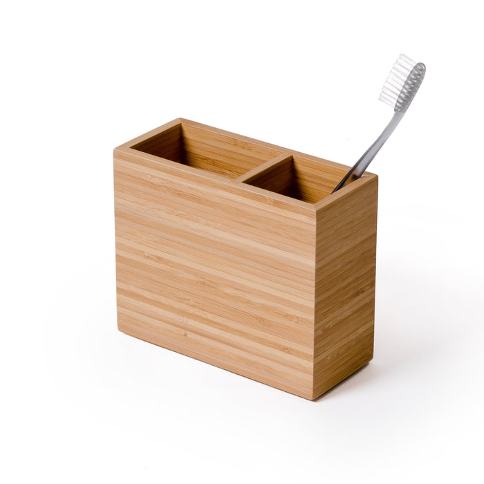 Toothbrush box bamboo