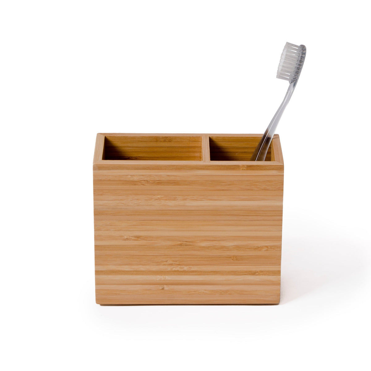 Toothbrush box bamboo