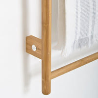 towel rail wallbar -  bamboo