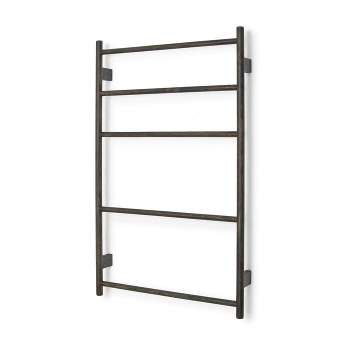 towel rail wallbar - dark oak