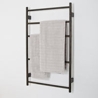towel rail wallbar - dark oak