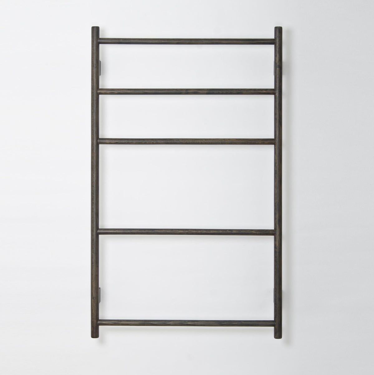 towel rail wallbar - dark oak