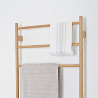 towel rail wallbar - oak