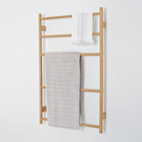 towel rail wallbar - oak