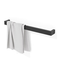 towel rail 72cm slimline - dark oak