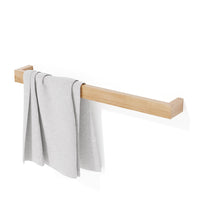 towel rail 72cm slimline - oak