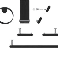 towel rail yoku - dark oak