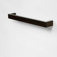 Towel rail 'Slimline' dark oak