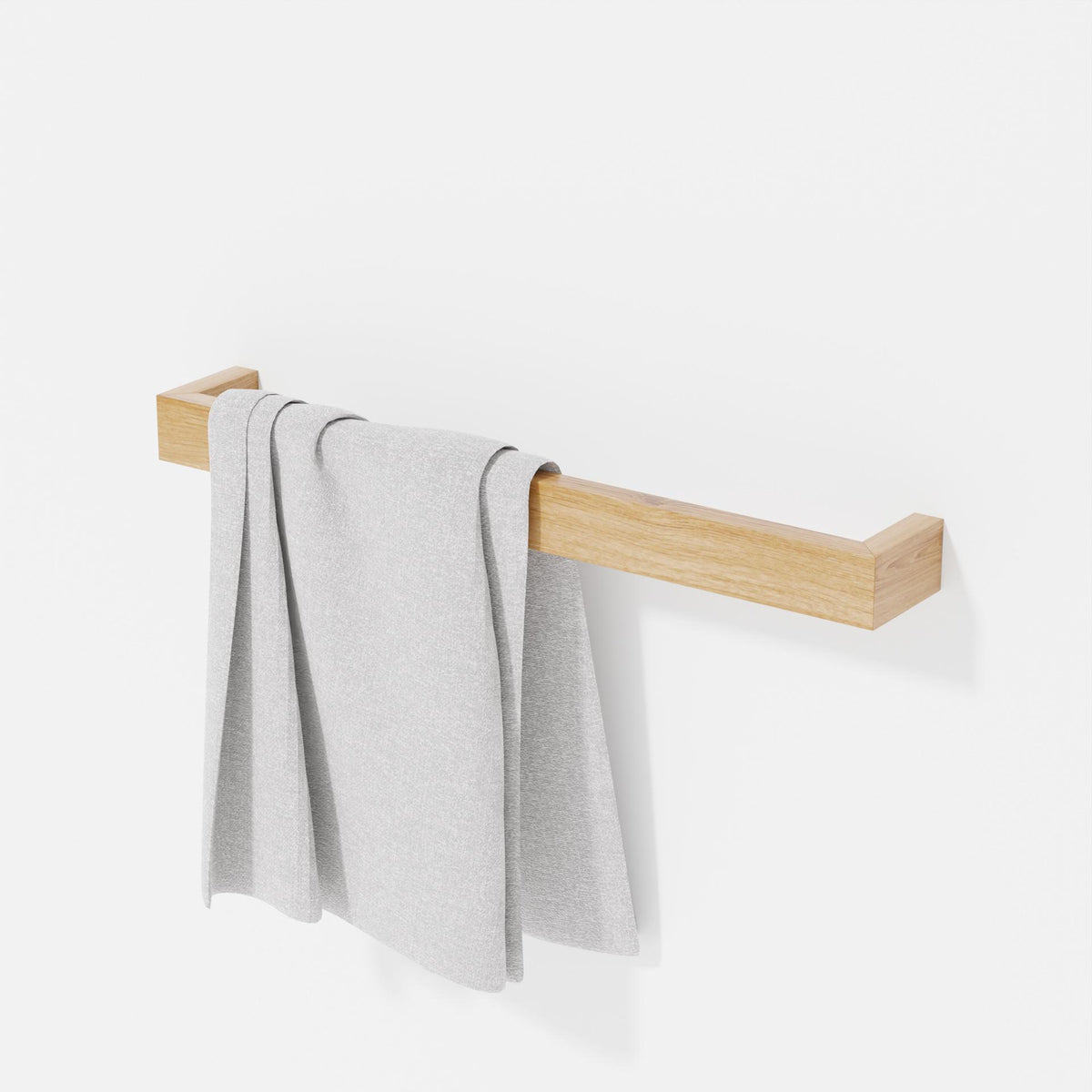 Towel rail 'Slimline' oak