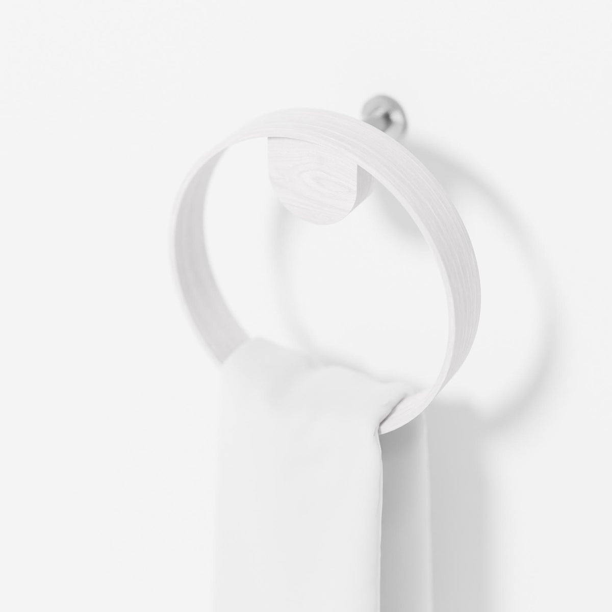 hand towel ring yoku - oyster