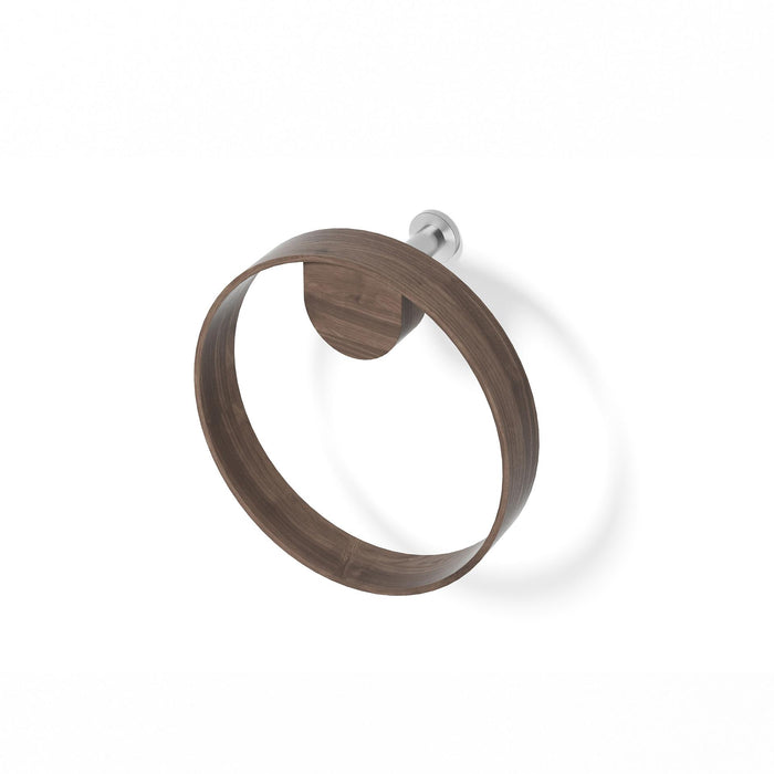 hand towel ring yoku - walnut