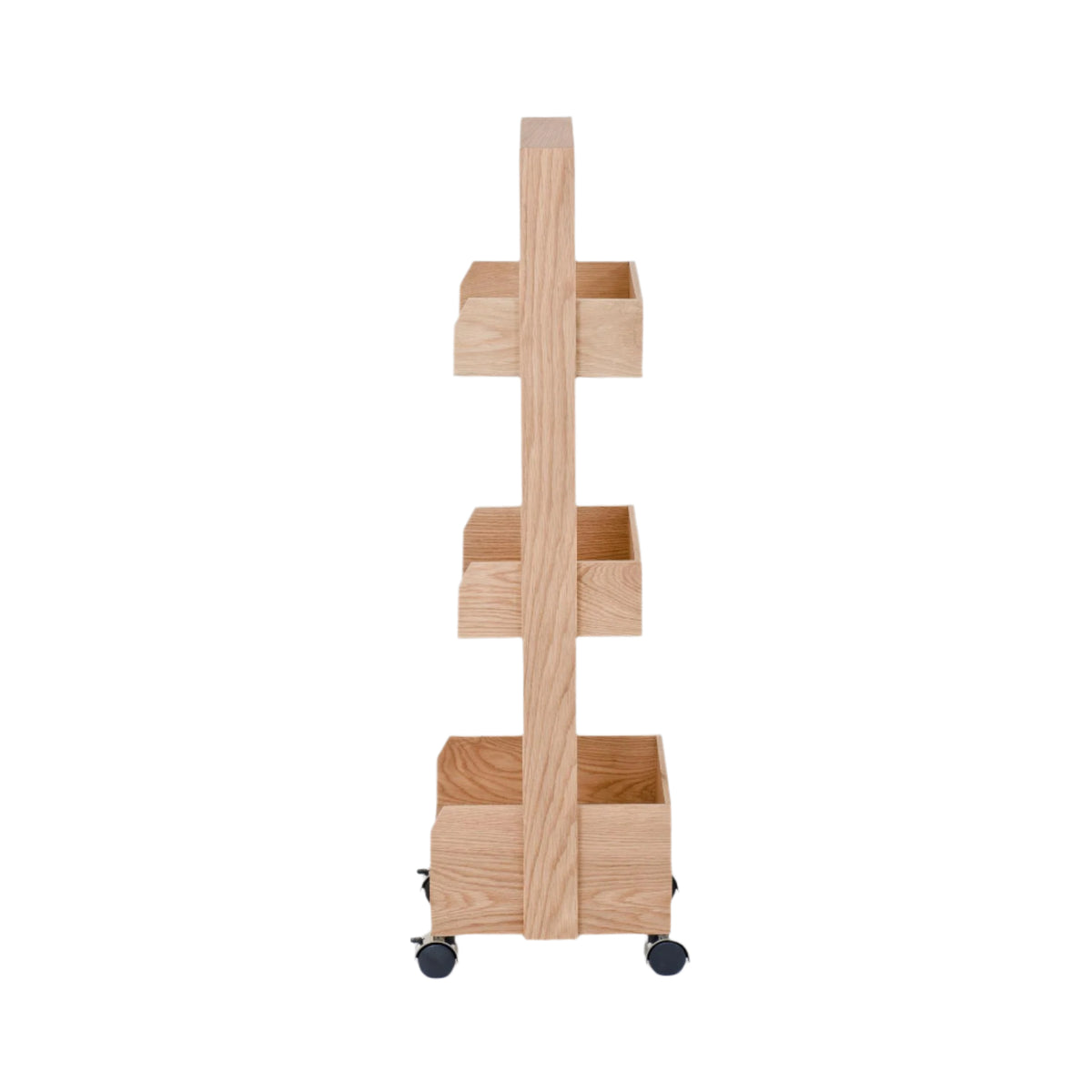 shelf storage mini bookie - oak