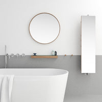 Glass shelf 'Slimline' oak