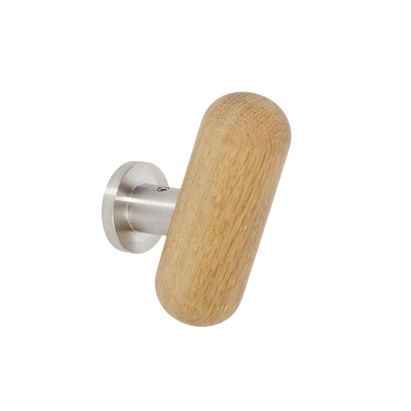 Robe hook 'Yoku' oak