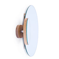 wall mirror eclipse - oak